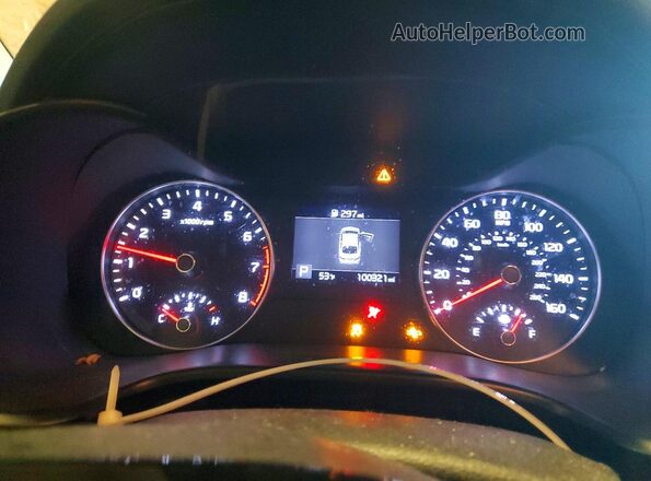 3KPF24AD5ME264826 2021 KIA FORTE Black Widok zestawu wskaźników