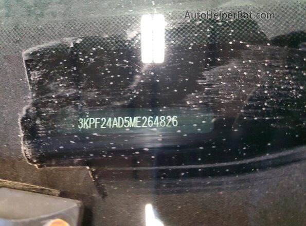 3KPF24AD5ME264826 2021 KIA FORTE Black Widok komory silnika