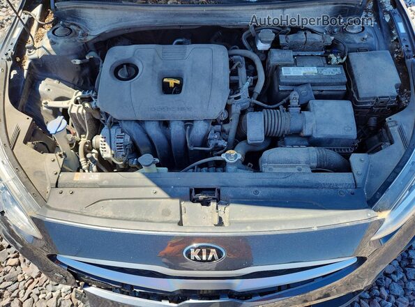 3KPF24AD5ME265278 2021 KIA FORTE Black Widok wnętrza z tyłu