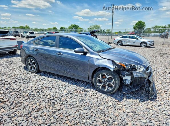 3KPF24AD5ME265278 2021 KIA FORTE Black Przód prawy