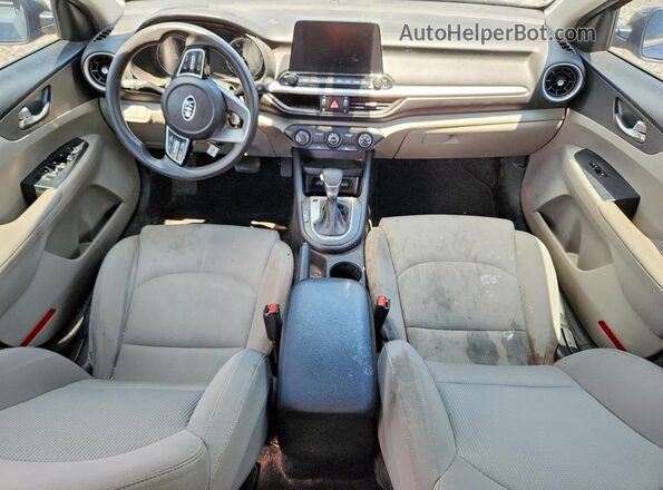 3KPF24AD5ME265278 2021 KIA FORTE Black Widok deski rozdzielczej