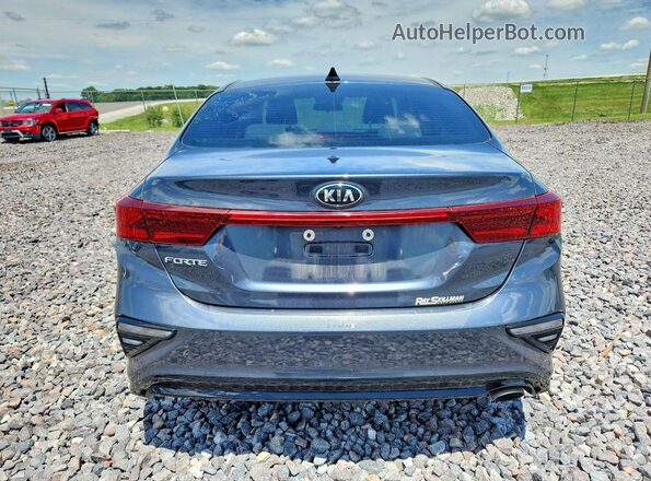 3KPF24AD5ME265278 2021 KIA FORTE Black Widok z tyłu