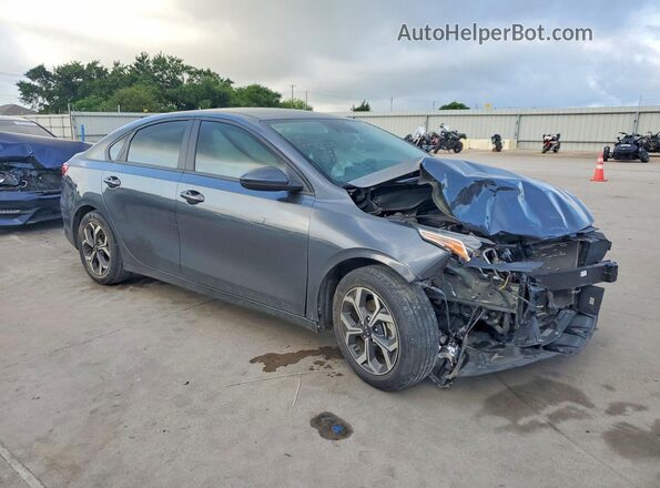 3KPF24AD5ME305195 2021 KIA FORTE Gray წინა მარჯვენა
