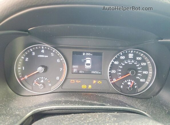 3KPF24AD5ME305195 2021 KIA FORTE Gray ხელსაწყოთა პანელის ხედი