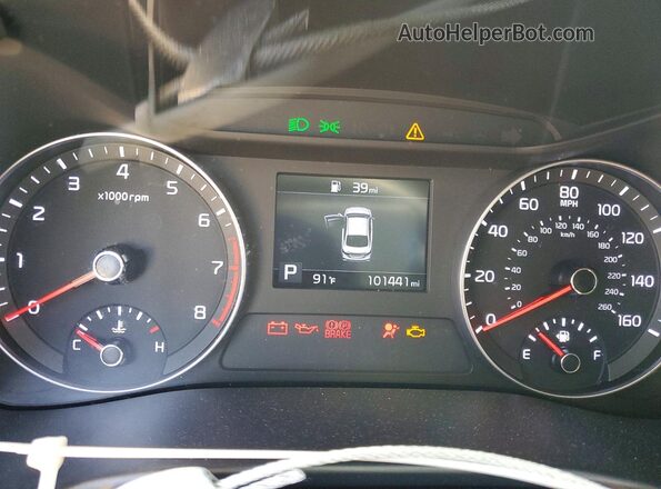 3KPF24AD5ME309232 2021 KIA FORTE Black Widok zestawu wskaźników