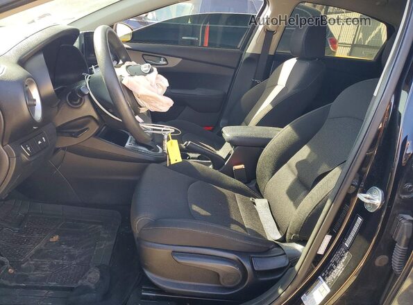3KPF24AD5ME309232 2021 KIA FORTE Black Widok wnętrza z przodu
