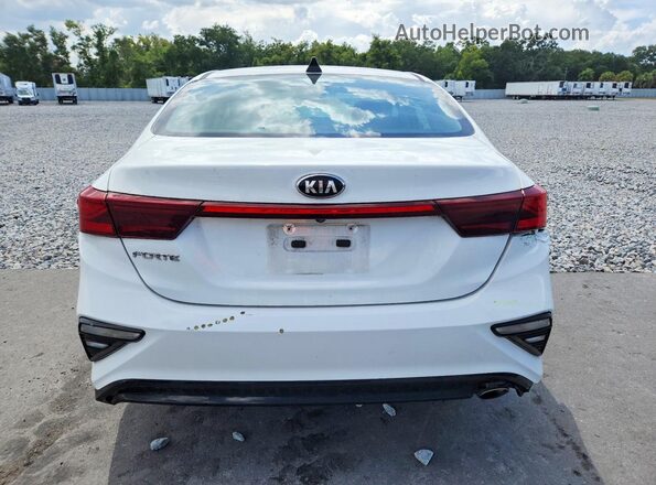 3KPF24AD5ME310347 2021 KIA FORTE White Widok z tyłu