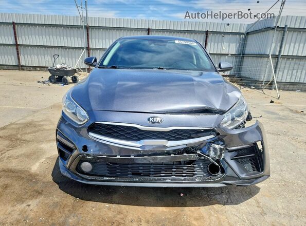 3KPF24AD5ME346958 2021 KIA FORTE Gray წინა ხედი