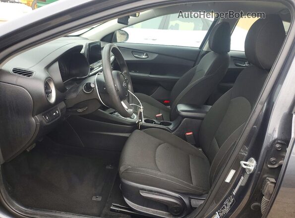 3KPF24AD5ME359273 2021 KIA FORTE Black Вид салону спереду