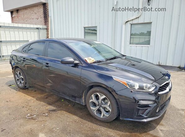3KPF24AD5ME381340 2021 KIA FORTE Черный Передняя правая четверть
