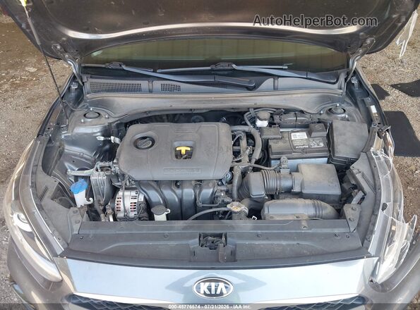 3KPF24AD5ME404986 2021 KIA FORTE Gray Հետևի տեսք
