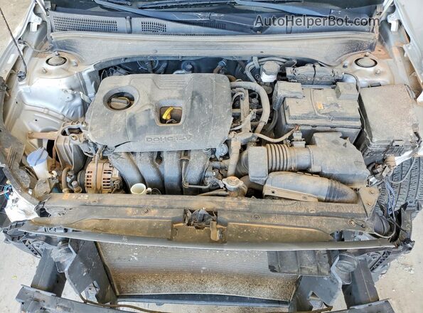 3KPF24AD5ME407094 2021 KIA FORTE Silver Вид задньої частини салону