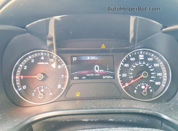 3KPF24AD5NE437004 2022 KIA FORTE Teal Вид щитка приладів