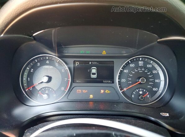 3KPF24AD5NE493556 2022 KIA FORTE Красный Вид щитка приборов