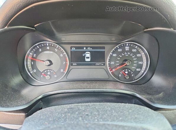 3KPF24AD5PE512786 2023 KIA FORTE Blue Vista del cuadro de instrumentos