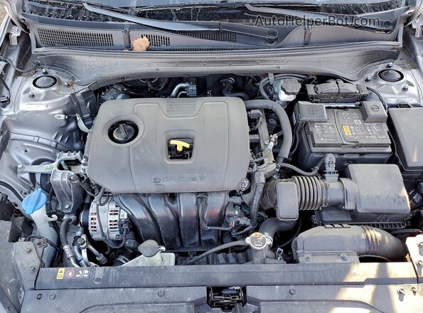 3KPF24AD5PE691928 2023 KIA FORTE Silver Вид задньої частини салону