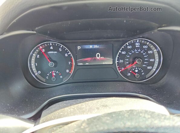 3KPF24AD5RE697540 2024 KIA FORTE Gray Vista del cuadro de instrumentos