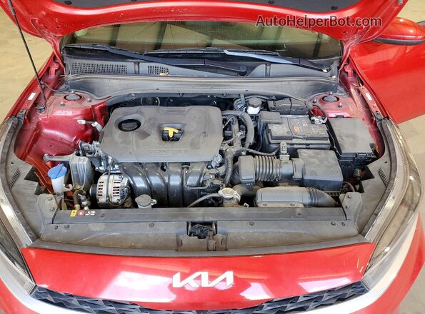3KPF24AD5RE751287 2024 KIA FORTE Maroon Widok wnętrza z tyłu