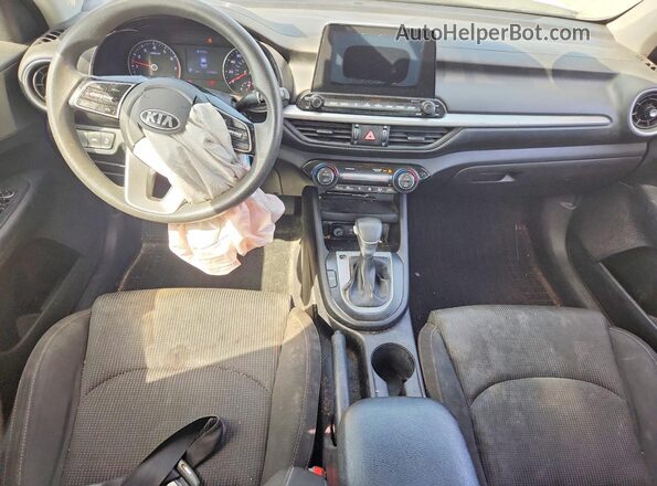 3KPF24AD6KE070545 2019 KIA FORTE Белый Вид панели приборов