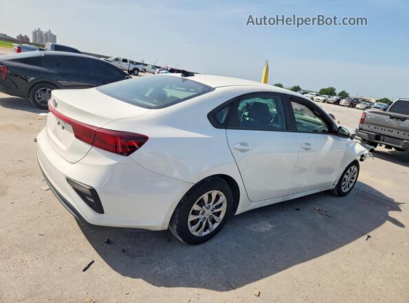 3KPF24AD6KE070545 2019 KIA FORTE Белый Задняя правая четверть