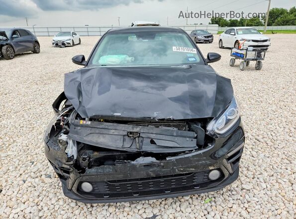 3KPF24AD6KE084672 2019 KIA FORTE Черный Вид спереди