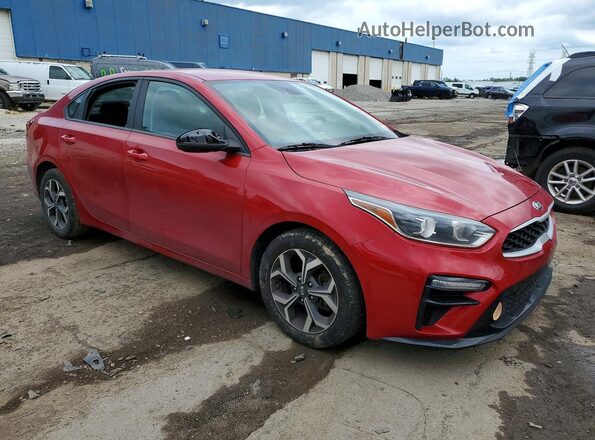 3KPF24AD6KE086714 2019 KIA FORTE Красный Передняя правая четверть