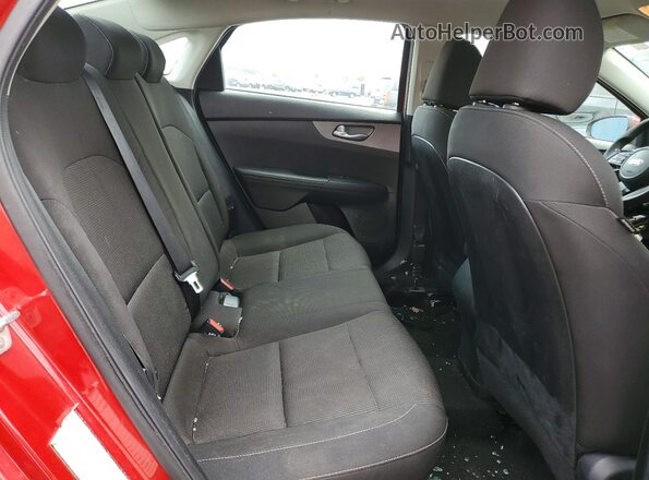 3KPF24AD6KE086714 2019 KIA FORTE Красный Вид задних сидений