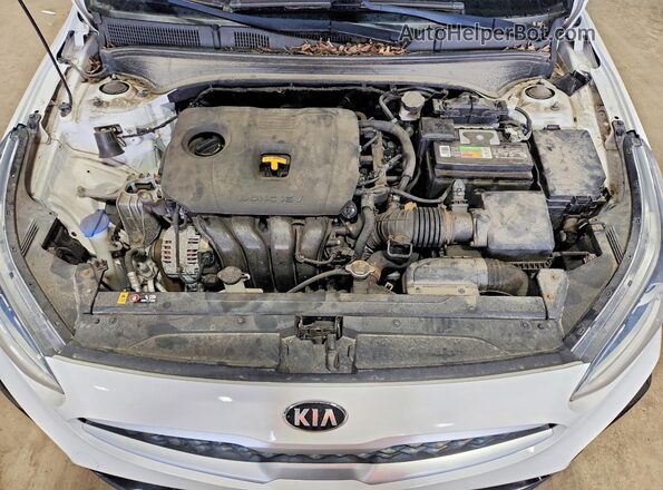 3KPF24AD6KE101602 2019 KIA FORTE White Սալոնի հետևի տեսք