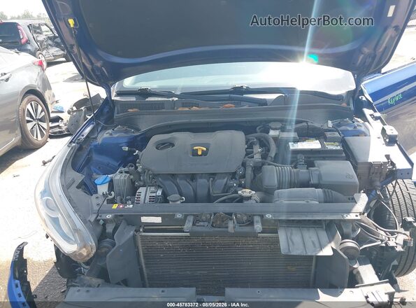 3KPF24AD6KE102426 2019 KIA FORTE Blue Հետևի տեսք