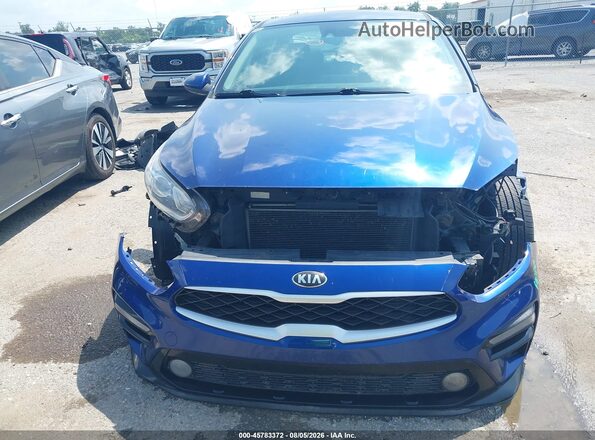 3KPF24AD6KE102426 2019 KIA FORTE Blue Սալոնի հետևի տեսք