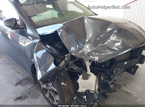 3KPF24AD6KE128847 2019 KIA FORTE Gray Front view
