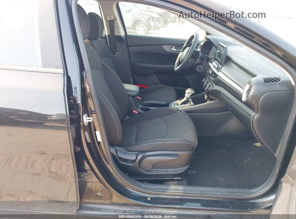 3KPF24AD6LE145018 2020 KIA FORTE Black Widok wnętrza z przodu