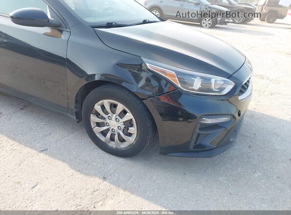 3KPF24AD6LE145018 2020 KIA FORTE Black Widok z przodu