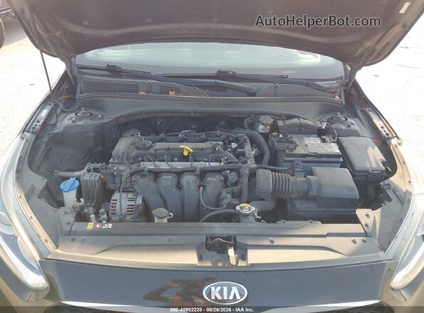 3KPF24AD6LE145018 2020 KIA FORTE Black Widok z tyłu