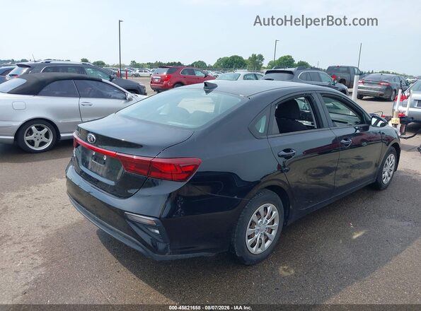 3KPF24AD6LE146217 2020 KIA FORTE Черный Задняя правая четверть