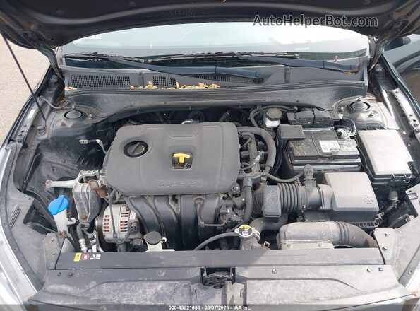 3KPF24AD6LE146217 2020 KIA FORTE Черный Вид сзади