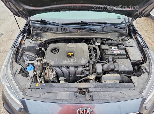 3KPF24AD6LE202365 2020 KIA FORTE Серый Вид задней части салона