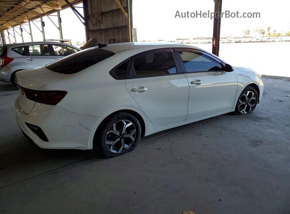 3KPF24AD6LE212121 2020 KIA FORTE Белый Задняя правая четверть