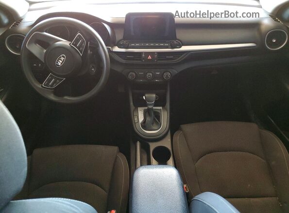 3KPF24AD6LE212121 2020 KIA FORTE Белый Вид панели приборов