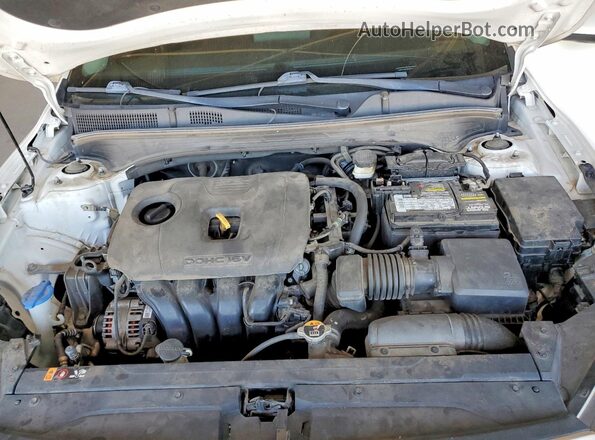3KPF24AD6LE212121 2020 KIA FORTE Белый Вид задней части салона