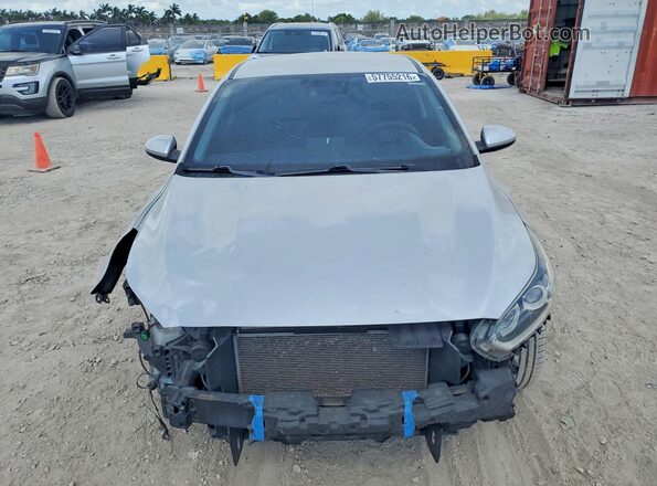 3KPF24AD6LE212684 2020 KIA FORTE Серебряный Вид спереди