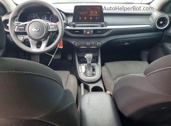 3KPF24AD6LE212684 2020 KIA FORTE Серебряный Вид панели приборов