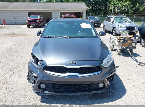 3KPF24AD6LE235625 2020 KIA FORTE Gray Widok wnętrza z tyłu