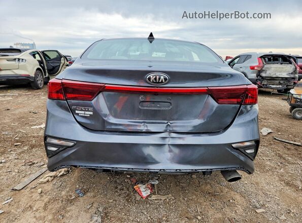 3KPF24AD6LE236726 2020 KIA FORTE Синий Вид сзади
