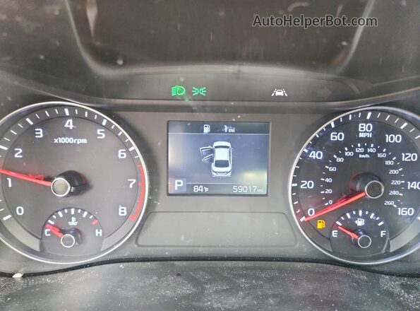 3KPF24AD6LE251758 2020 KIA FORTE Белый Вид щитка приборов