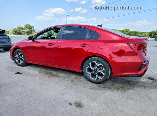 3KPF24AD6LE261089 2020 KIA FORTE Burgundy Հետևի ձախ