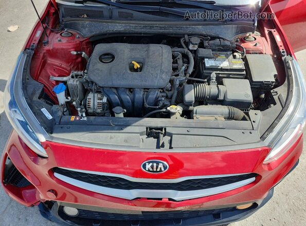 3KPF24AD6LE261089 2020 KIA FORTE Burgundy Սալոնի հետևի տեսք