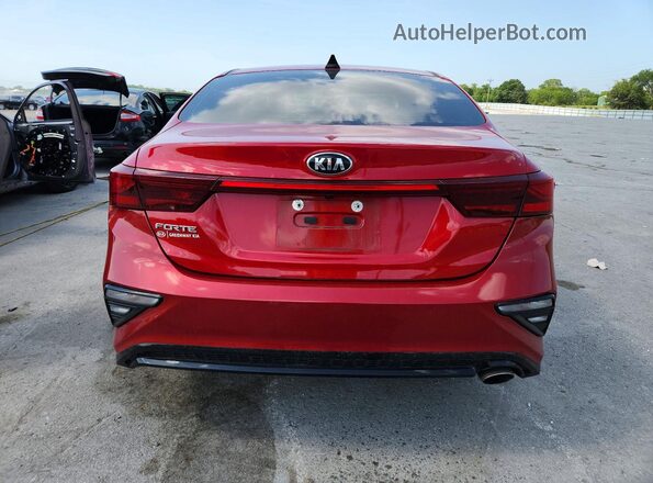 3KPF24AD6LE261089 2020 KIA FORTE Burgundy Հետևի տեսք