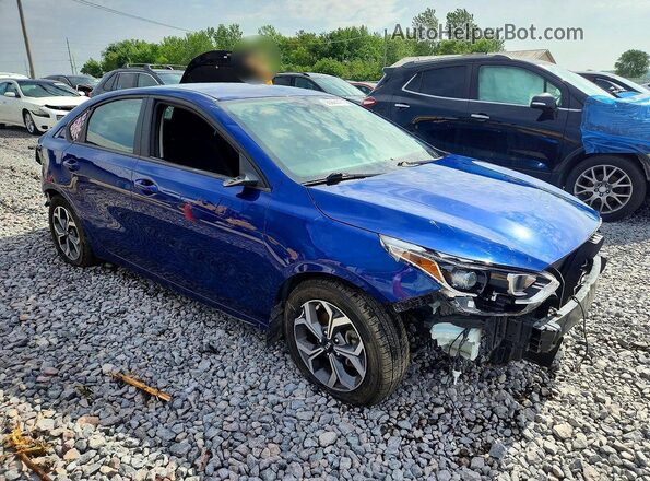 3KPF24AD6ME269825 2021 KIA FORTE Blue წინა მარჯვენა