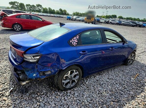 3KPF24AD6ME269825 2021 KIA FORTE Blue უკანა მარჯვენა